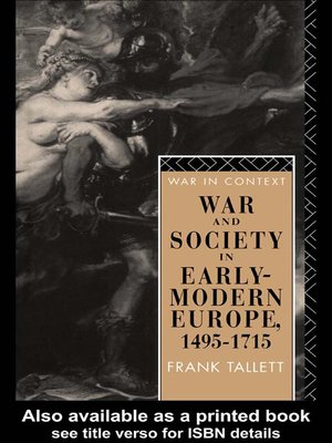 cover image of War and Society in Early Modern Europe